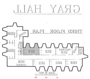 Gray 3rd floor plan